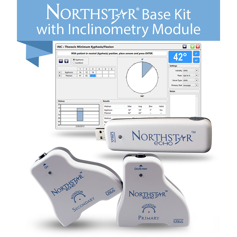 Northstar脊柱功能測試分析套件-脊柱活動度測試與分析-頸椎活動度測試與分析軟件