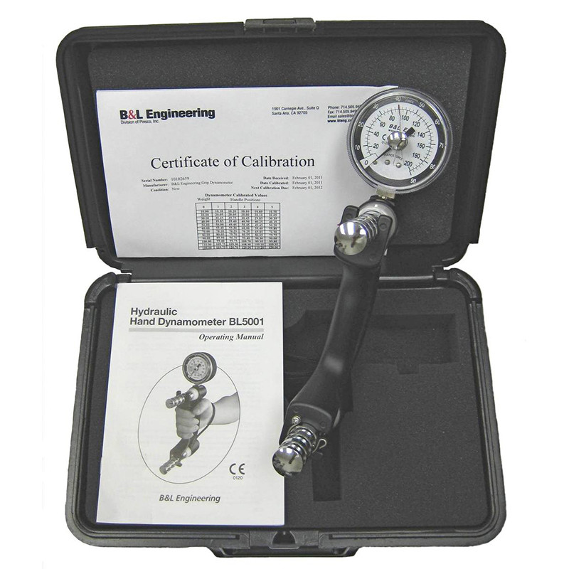 B&L Engineering液壓握力計