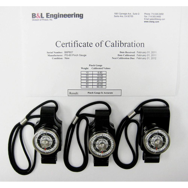 B&L Engineering機(jī)械捏力計(jì)-捏力測試金標(biāo)準(zhǔn)