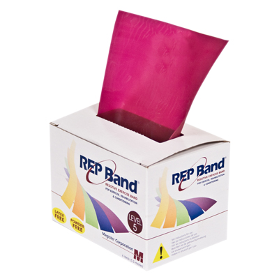 美國(guó)REP Band盒裝無(wú)乳膠彈力帶-漸進(jìn)式阻力訓(xùn)練帶