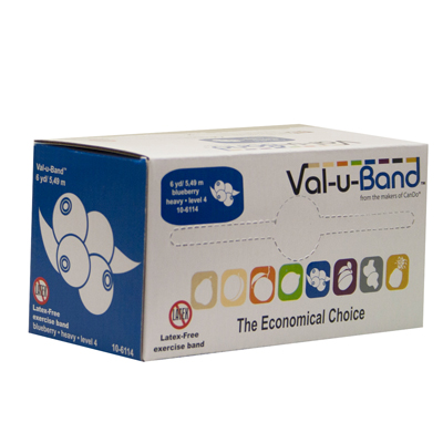 Val-u-Band盒裝無(wú)乳膠彈力帶-漸進(jìn)式阻力訓(xùn)練帶