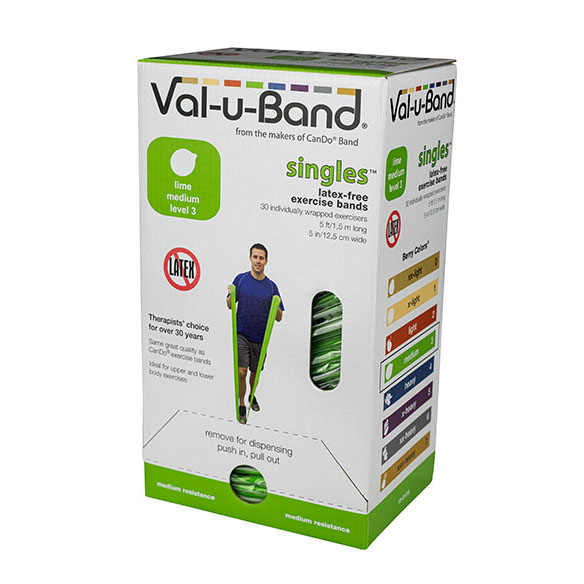Val-u-Band盒裝無(wú)乳膠彈力帶-漸進(jìn)式阻力訓(xùn)練帶