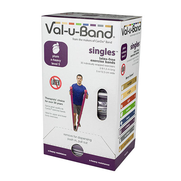 Val-u-Band盒裝無(wú)乳膠彈力帶-漸進(jìn)式阻力訓(xùn)練帶
