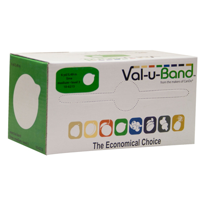 美國(guó)Val-u-Band盒裝低粉彈力帶-漸進(jìn)式阻力訓(xùn)練帶