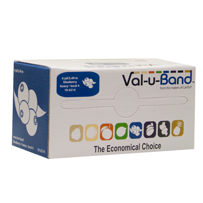美國(guó)Val-u-Band盒裝低粉彈力帶-漸進(jìn)式阻力訓(xùn)練帶