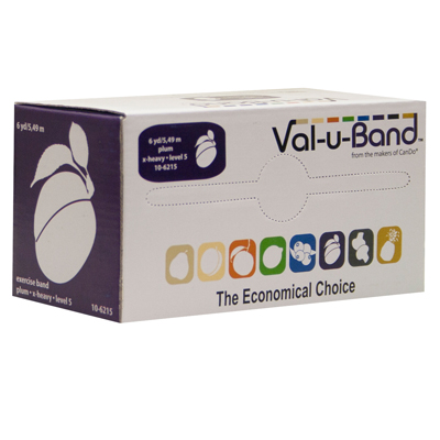 美國(guó)Val-u-Band盒裝低粉彈力帶-漸進(jìn)式阻力訓(xùn)練帶