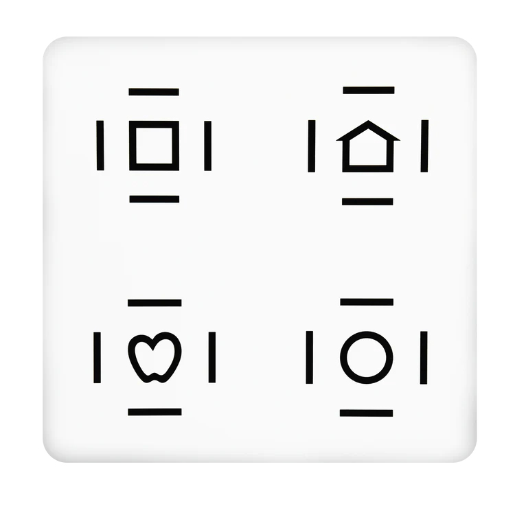 合圍回應(yīng)視覺卡-Crowded LEA SYMBOLS? Response Panel