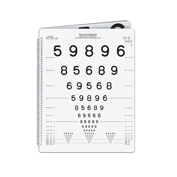 LEA低視力數字檢查套裝-LEA NUMBERS? Low Vision Book